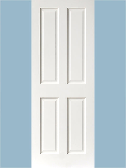 4 PANEL WHITE PRIMED DOOR